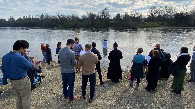 American River Blessings on Theophany