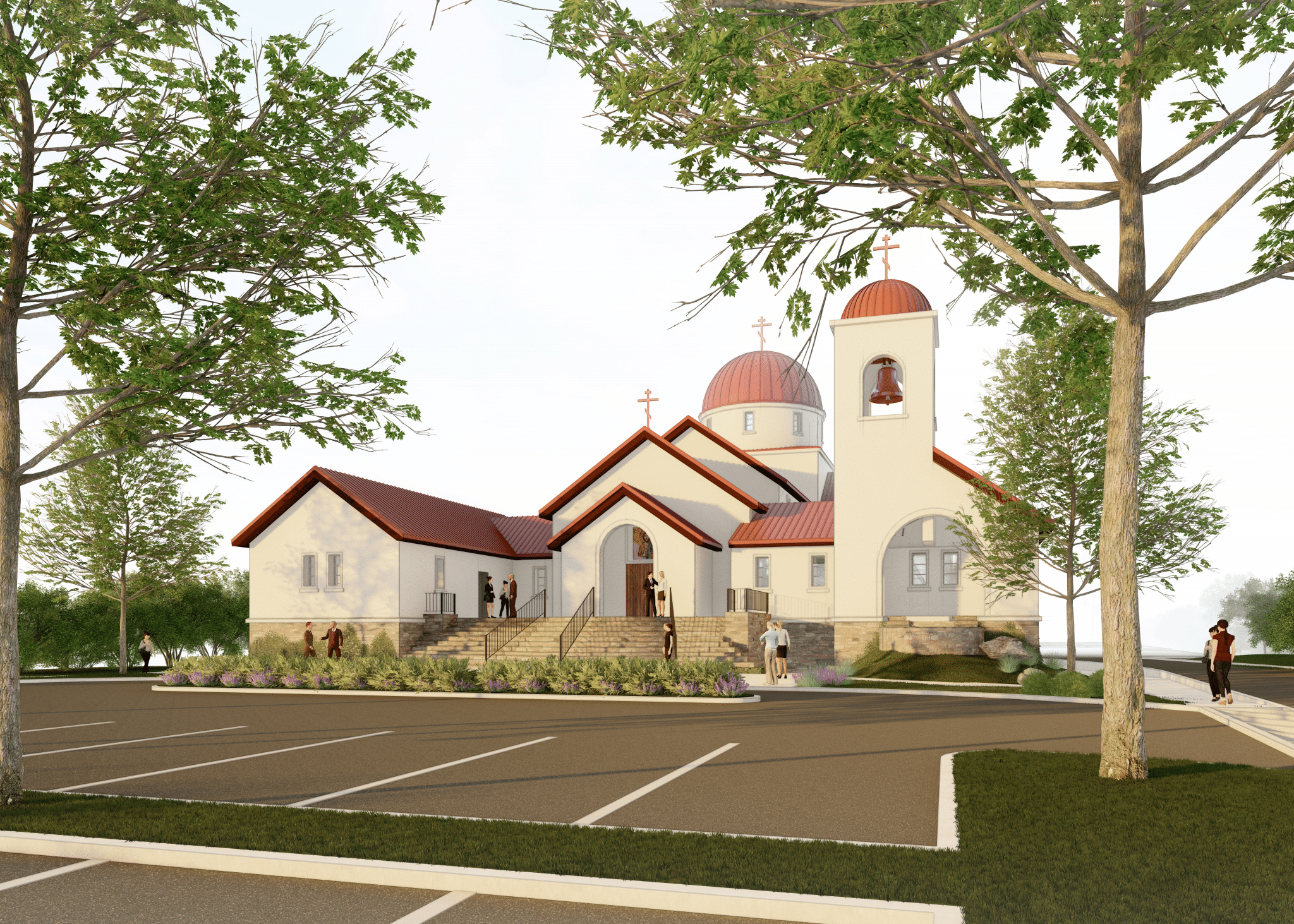 Church Render Front